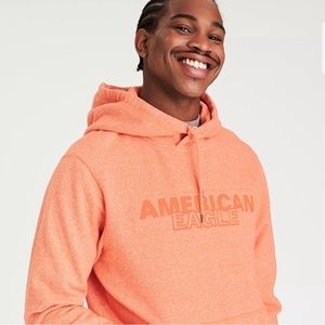 AMERICAN EAGLE Unisex Sweatshirt in Bright Orange.  Size XXL